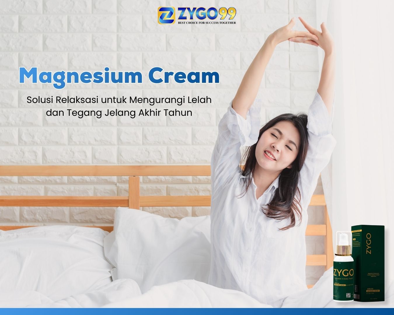 Magnesium Cream: Solusi Relaksasi untuk Mengurangi Lelah dan Tegang Jelang Akhir Tahun