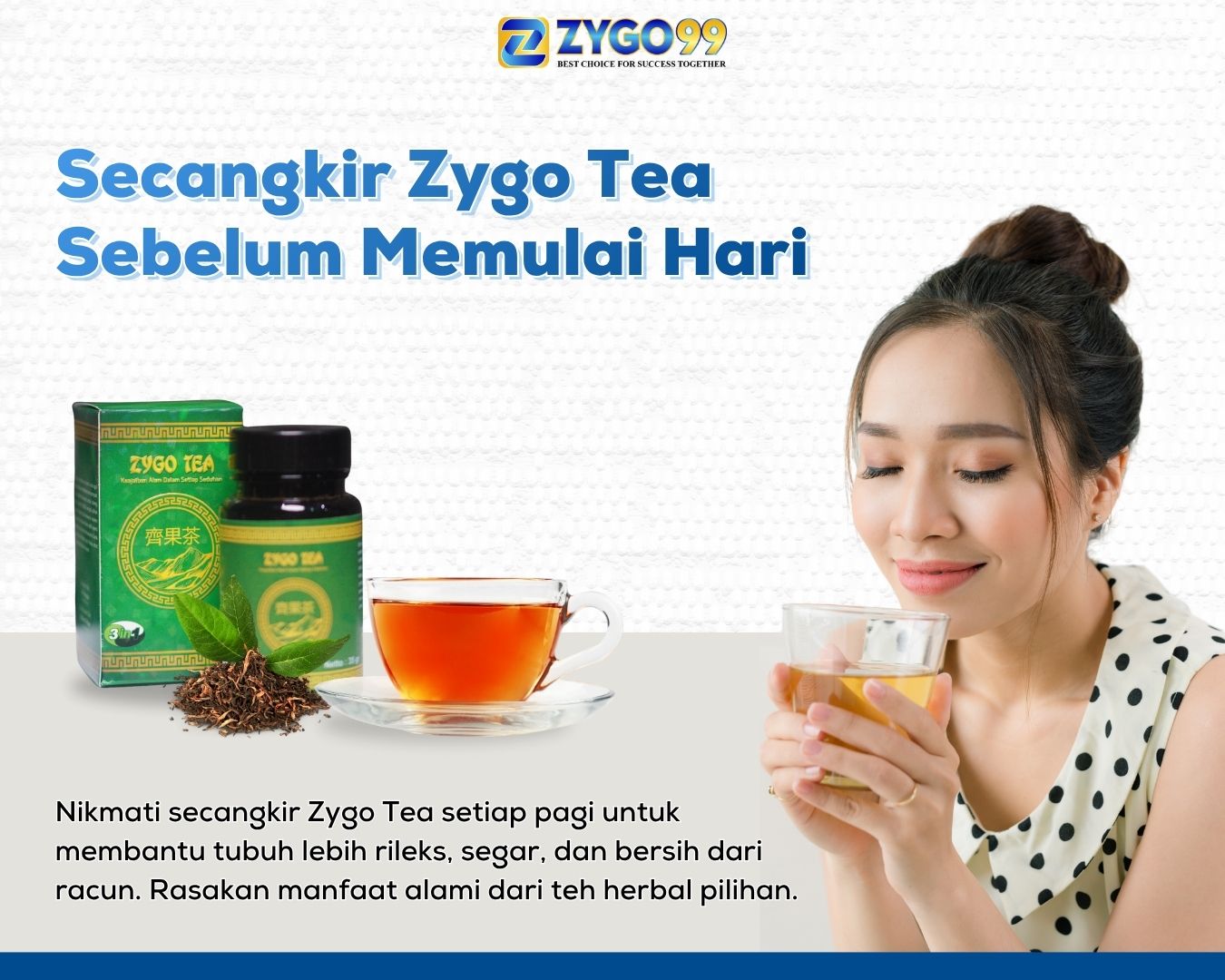 Secangkir Zygo Tea Sebelum Memulai Hari: Nikmat, Rileks, dan Bermanfaat untuk Detoks Tubuh