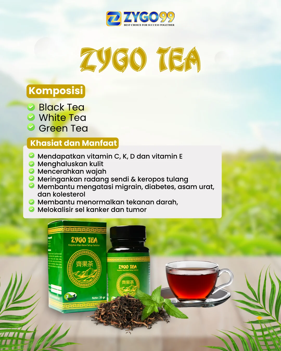 ZYGO TEA